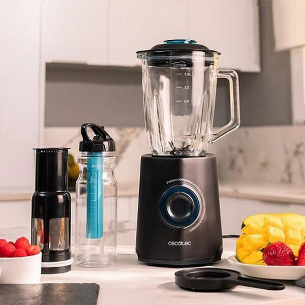 Блендер Cecotec Power Black Titanium 2300Max Mix Go, Чорний - № 6 Блендер Cecotec Power Black Titanium 2300Max Mix Go, Чорний - № 6