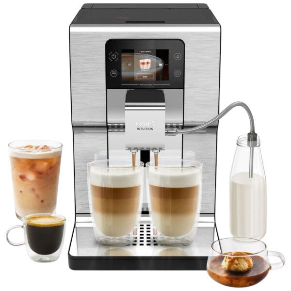 Кофемашина Krups Intuition Experience Hot&Cold EA879EE0, Черный - № 2 Кофемашина Krups Intuition Experience Hot&Cold EA879EE0, Черный - № 2