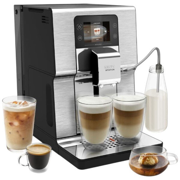 Кофемашина Krups Intuition Experience Hot&Cold EA879EE0, Черный - № 5 Кофемашина Krups Intuition Experience Hot&Cold EA879EE0, Черный - № 5