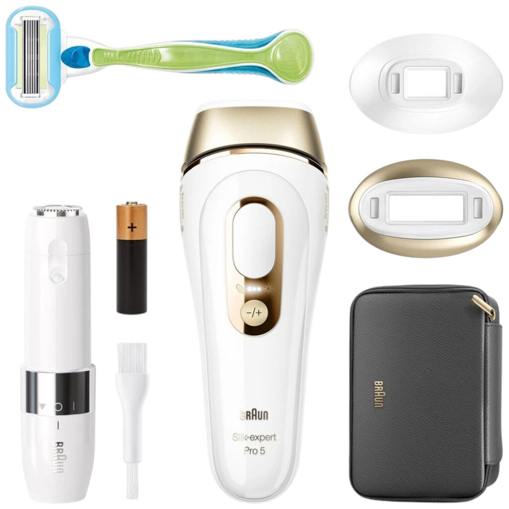 Фотоэпилятор Braun Silk-expert Pro 5 PL5146, Белый - № 1 Фотоэпилятор Braun Silk-expert Pro 5 PL5146, Белый - № 1