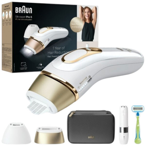 Фотоэпилятор Braun Silk-expert Pro 5 PL5146, Белый - № 4 Фотоэпилятор Braun Silk-expert Pro 5 PL5146, Белый - № 4