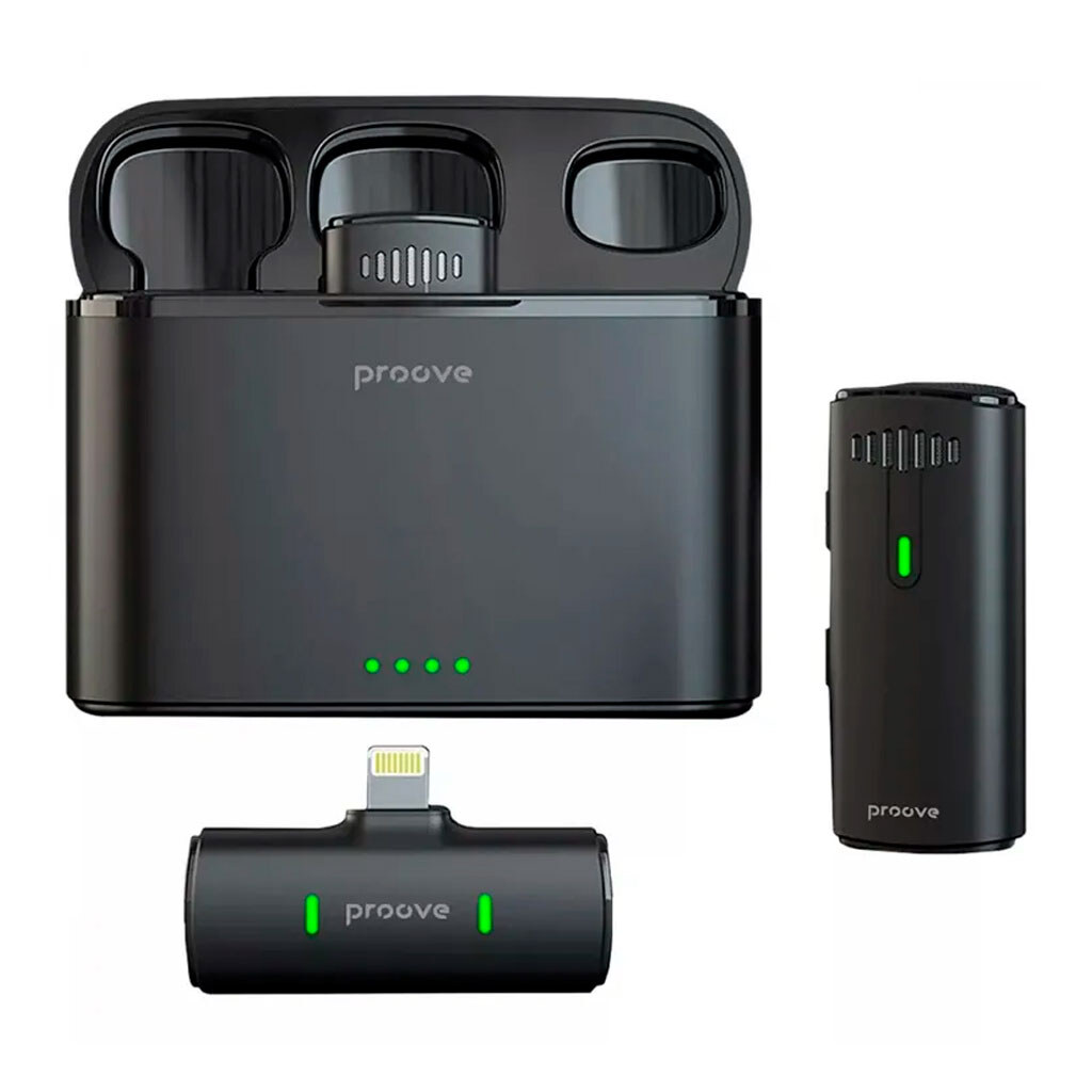 Мікрофон петличний Proove Demo, Чорний - № 2 Мікрофон петличний Proove Demo, Чорний - № 2