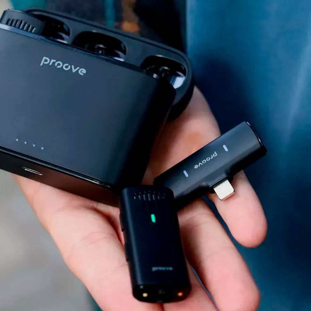 Мікрофон петличний Proove Demo, Чорний - № 5 Мікрофон петличний Proove Demo, Чорний - № 5