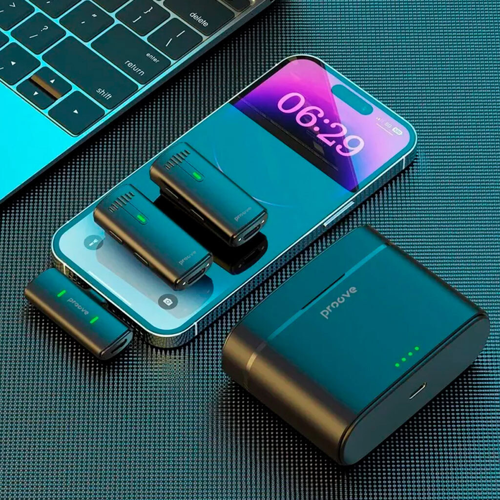 Мікрофон петличний Proove Demo, Чорний - № 7 Мікрофон петличний Proove Demo, Чорний - № 7