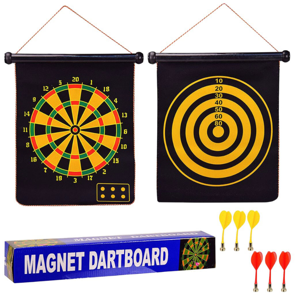 Дартс магнитный тканевый 15", с проволочками, в коробке, Mic - № 2 Дартс магнитный тканевый 15", с проволочками, в коробке, Mic - № 2