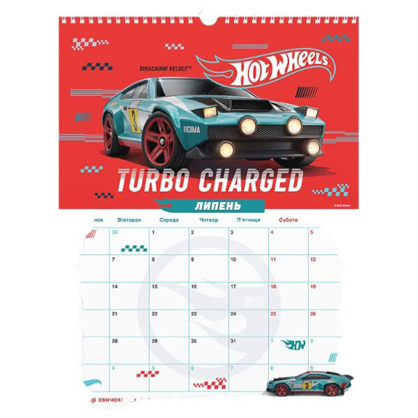 Календарь-планер настенный на 2026 г., Kite - № 11 Календарь-планер настенный на 2026 г., Kite - № 11