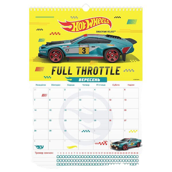 Календарь-планер настенный на 2026 г., Kite - № 13 Календарь-планер настенный на 2026 г., Kite - № 13