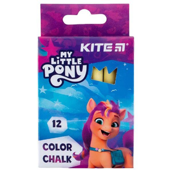 Мел цветной, 12 шт., LP, Kite - № 2 Мел цветной, 12 шт., LP, Kite - № 2