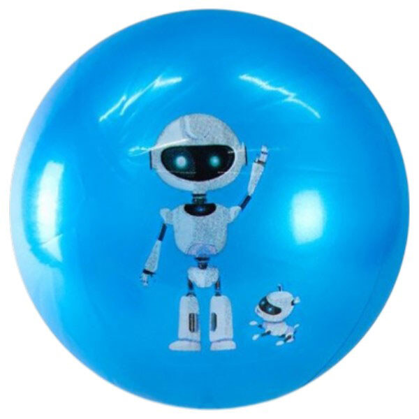 Мʼяч гумовий, 9", 60 грам, мікс кольорів, Mic - № 1 Мʼяч гумовий, 9", 60 грам, мікс кольорів, Mic - № 1