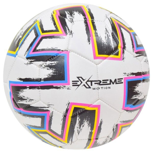 Мʼяч футбольний "Extreme motion", №5, PVC, 340 грамiв, сiтка+голка, мікс, Mic - № 1 Мʼяч футбольний "Extreme motion", №5, PVC, 340 грамiв, сiтка+голка, мікс, Mic - № 1