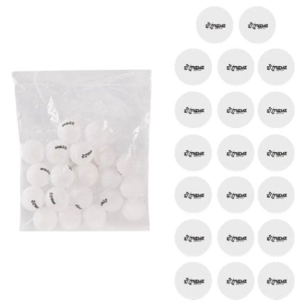 Мячи для настольного тенниса, 40 мм, 20 штук в пакете, Mic - № 1 Мячи для настольного тенниса, 40 мм, 20 штук в пакете, Mic - № 1