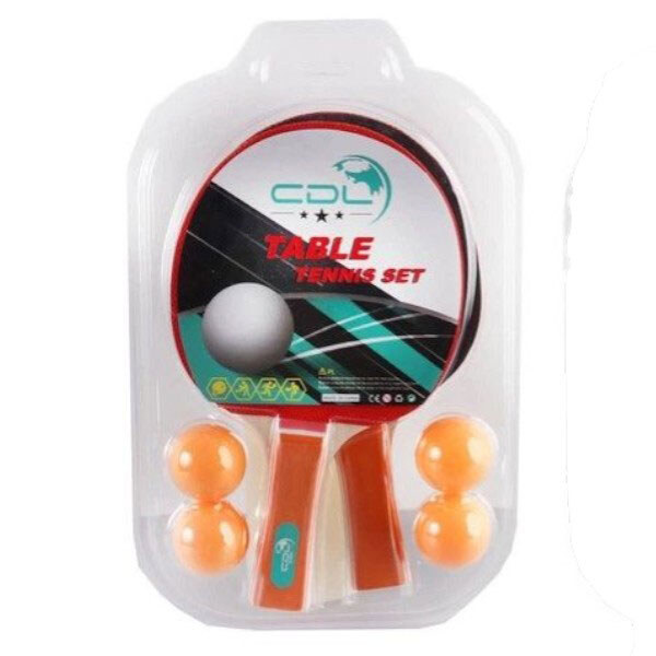 Теннис настольный, 2 ракетки, 4 мячика, слюда, Mic - № 1 Теннис настольный, 2 ракетки, 4 мячика, слюда, Mic - № 1