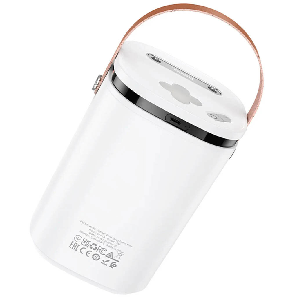 Увлажнитель воздуха Hoco HX35 Mist, Белый - № 4 Увлажнитель воздуха Hoco HX35 Mist, Белый - № 4