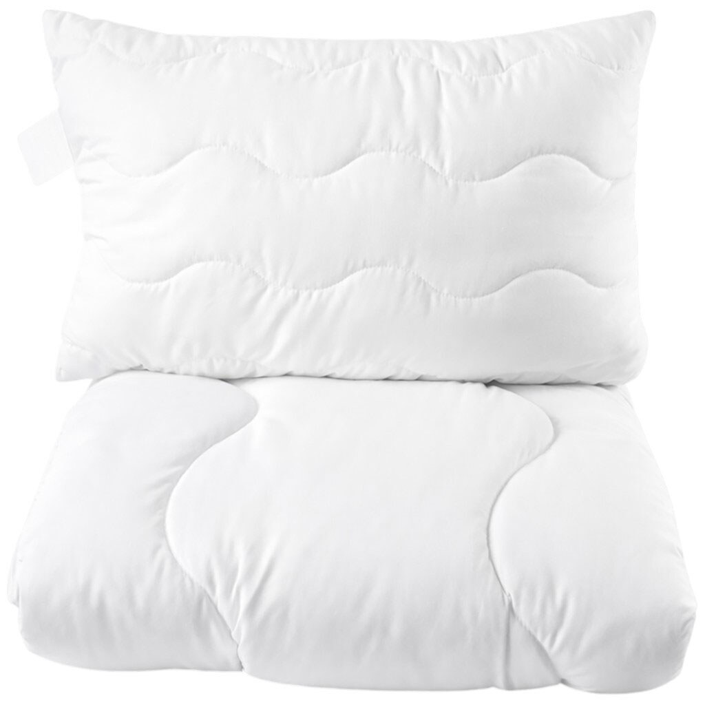 Комплект дитячий Interscalit: ковдра, подушка, 100х135 см, 40х60 см - № 1 Комплект дитячий Interscalit: ковдра, подушка, 100х135 см, 40х60 см - № 1