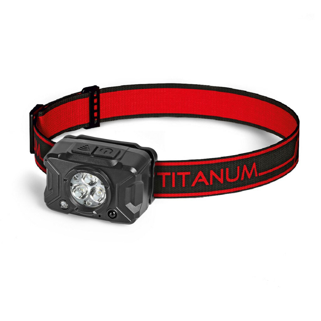 Фонарик светодиодный аккумуляторный на голову TITANUM TLF-H09 - № 1 Фонарик светодиодный аккумуляторный на голову TITANUM TLF-H09 - № 1