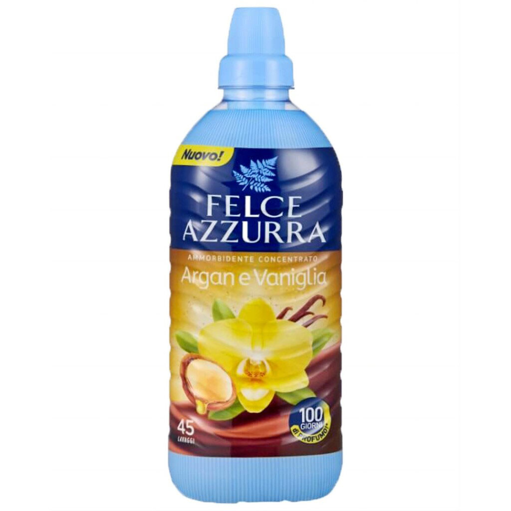 Смягчитель для тканей FELCE AZZURRA Argane Vaniglia, 900 мл - № 1 Смягчитель для тканей FELCE AZZURRA Argane Vaniglia, 900 мл - № 1