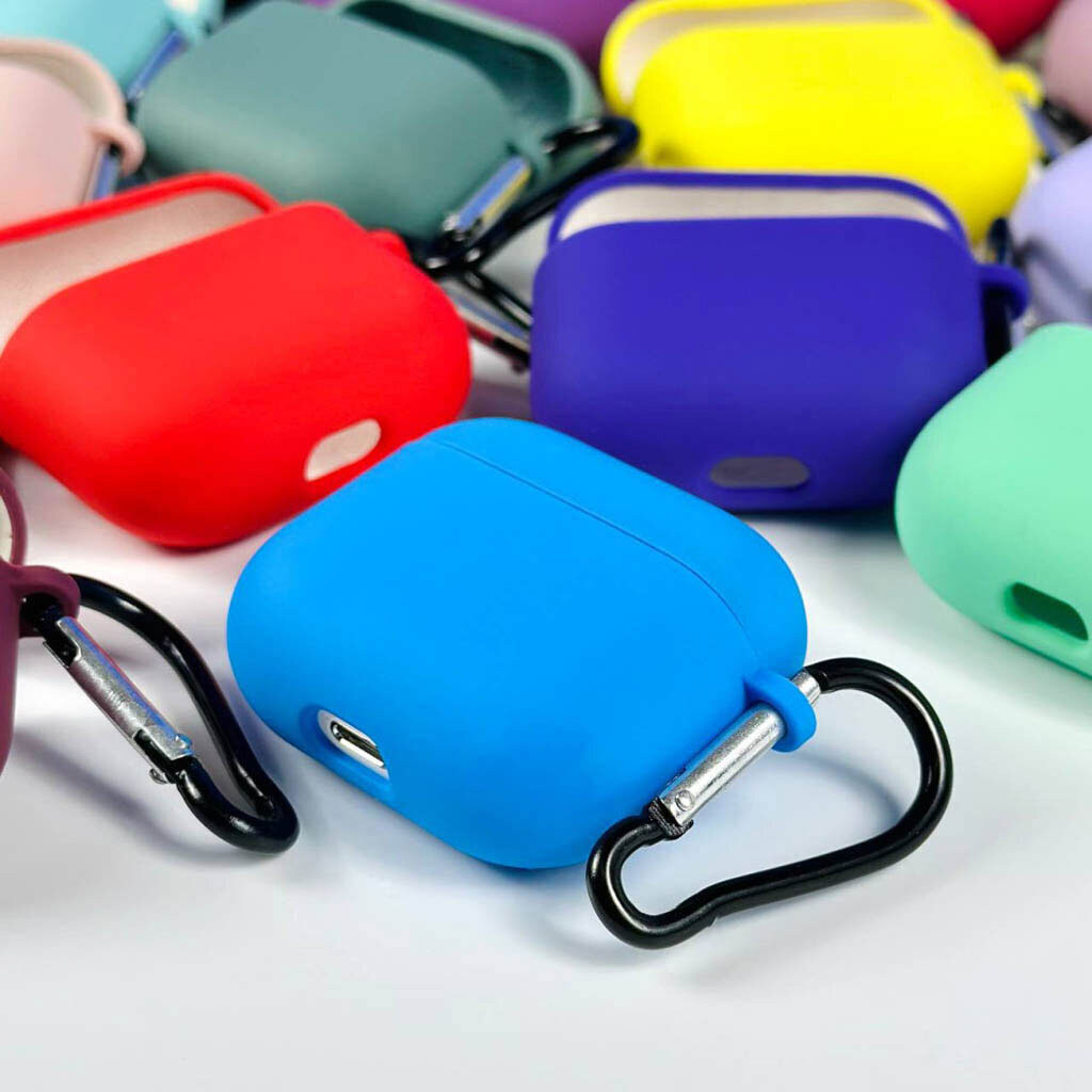 Чехол (накладка) Apple AirPods / AirPods 2, Hang Case, Фиолетовый - № 4 Чехол (накладка) Apple AirPods / AirPods 2, Hang Case, Фиолетовый - № 4