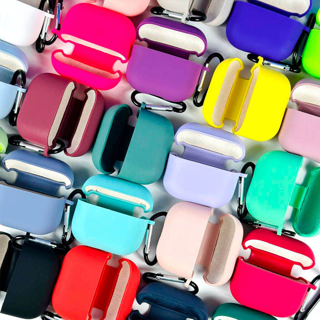 Чехол (накладка) Apple AirPods Pro, Hang Case, Marine Green, Зеленый - № 7 Чехол (накладка) Apple AirPods Pro, Hang Case, Marine Green, Зеленый - № 7