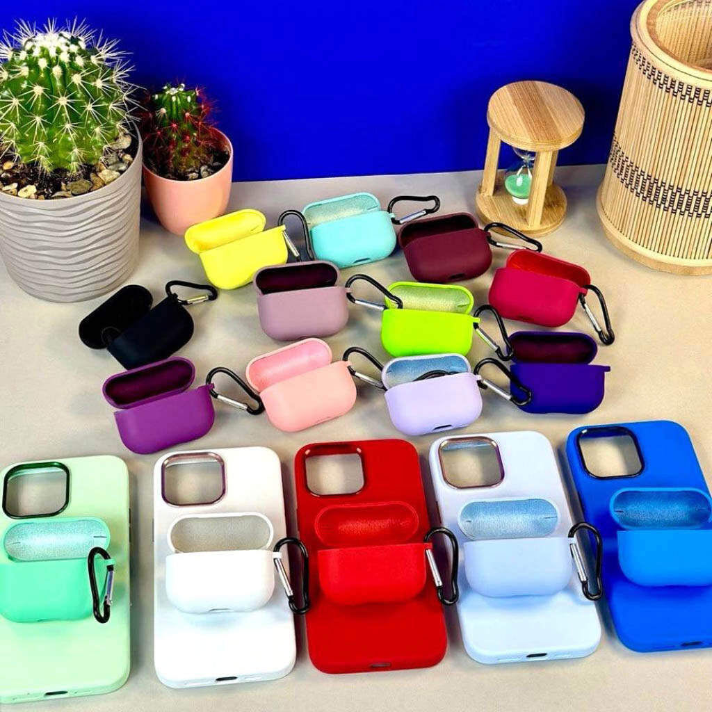 Чехол (накладка) Apple AirPods Pro, Hang Case, Marine Green, Зеленый - № 8 Чехол (накладка) Apple AirPods Pro, Hang Case, Marine Green, Зеленый - № 8