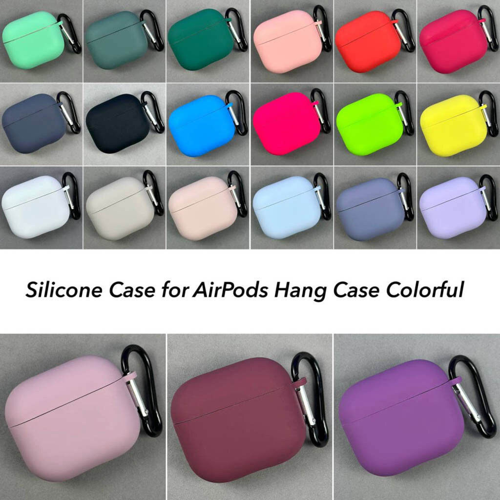 Чехол (накладка) Apple AirPods Pro, Hang Case, Marine Green, Зеленый - № 9 Чехол (накладка) Apple AirPods Pro, Hang Case, Marine Green, Зеленый - № 9