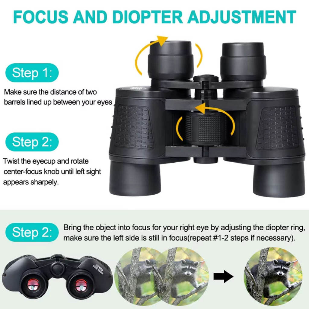 Бинокль Waterproof, Черный - № 5 Бинокль Waterproof, Черный - № 5