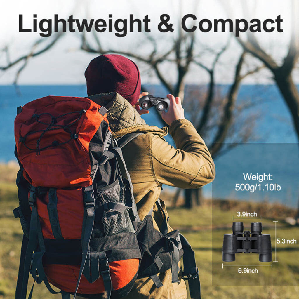 Бинокль Waterproof, Черный - № 6 Бинокль Waterproof, Черный - № 6