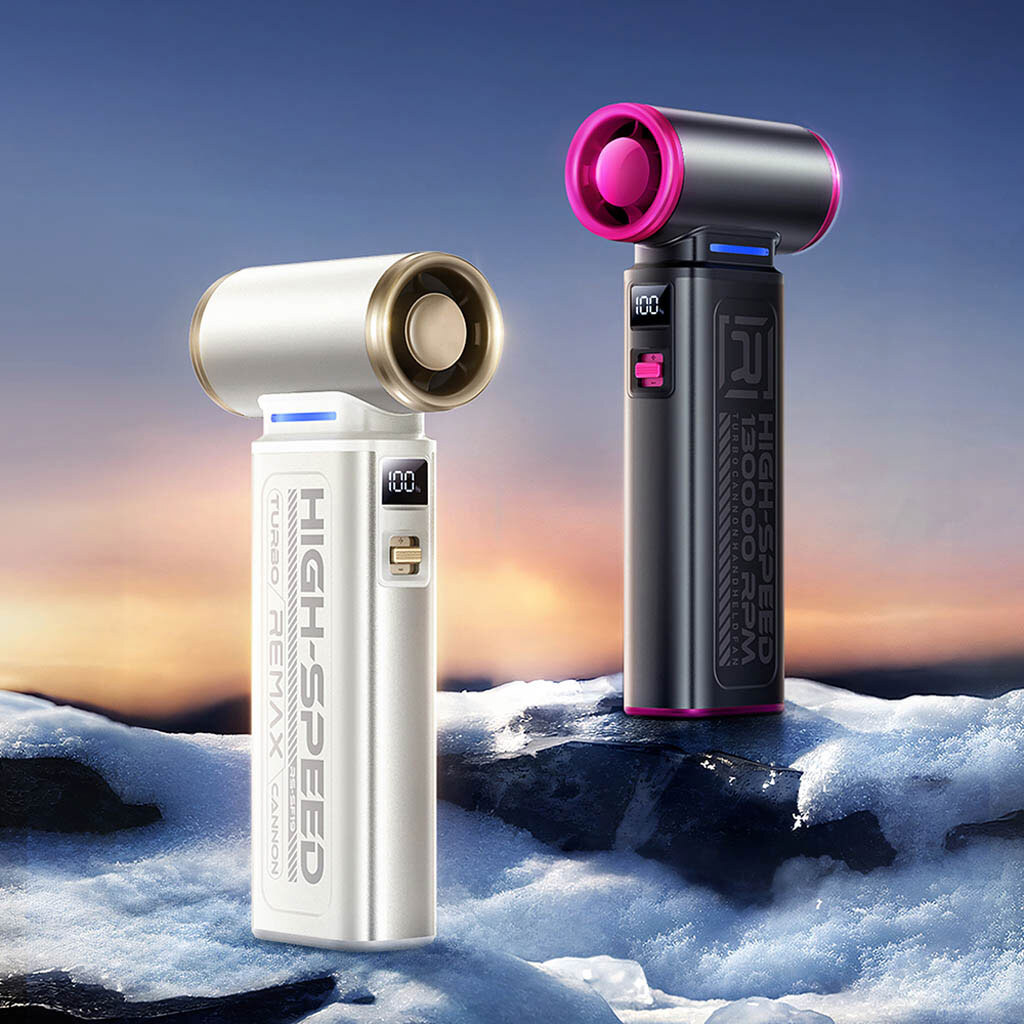 Вентилятор портативный Remax RS-SF19, Белый - № 3 Вентилятор портативный Remax RS-SF19, Белый - № 3