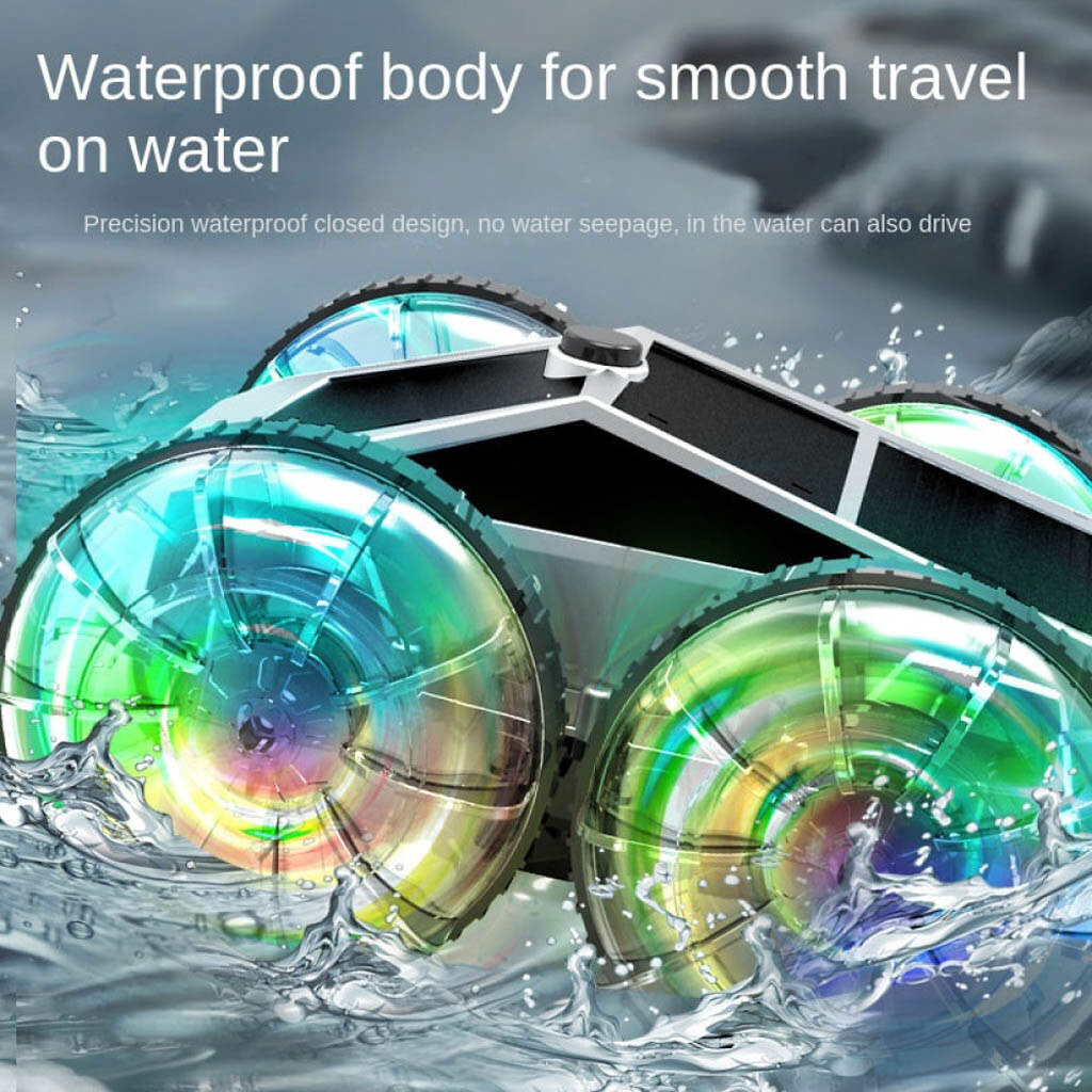 Машинка на радиоуправлении Tesla Amphibious CV-B904, Серый - № 4 Машинка на радиоуправлении Tesla Amphibious CV-B904, Серый - № 4