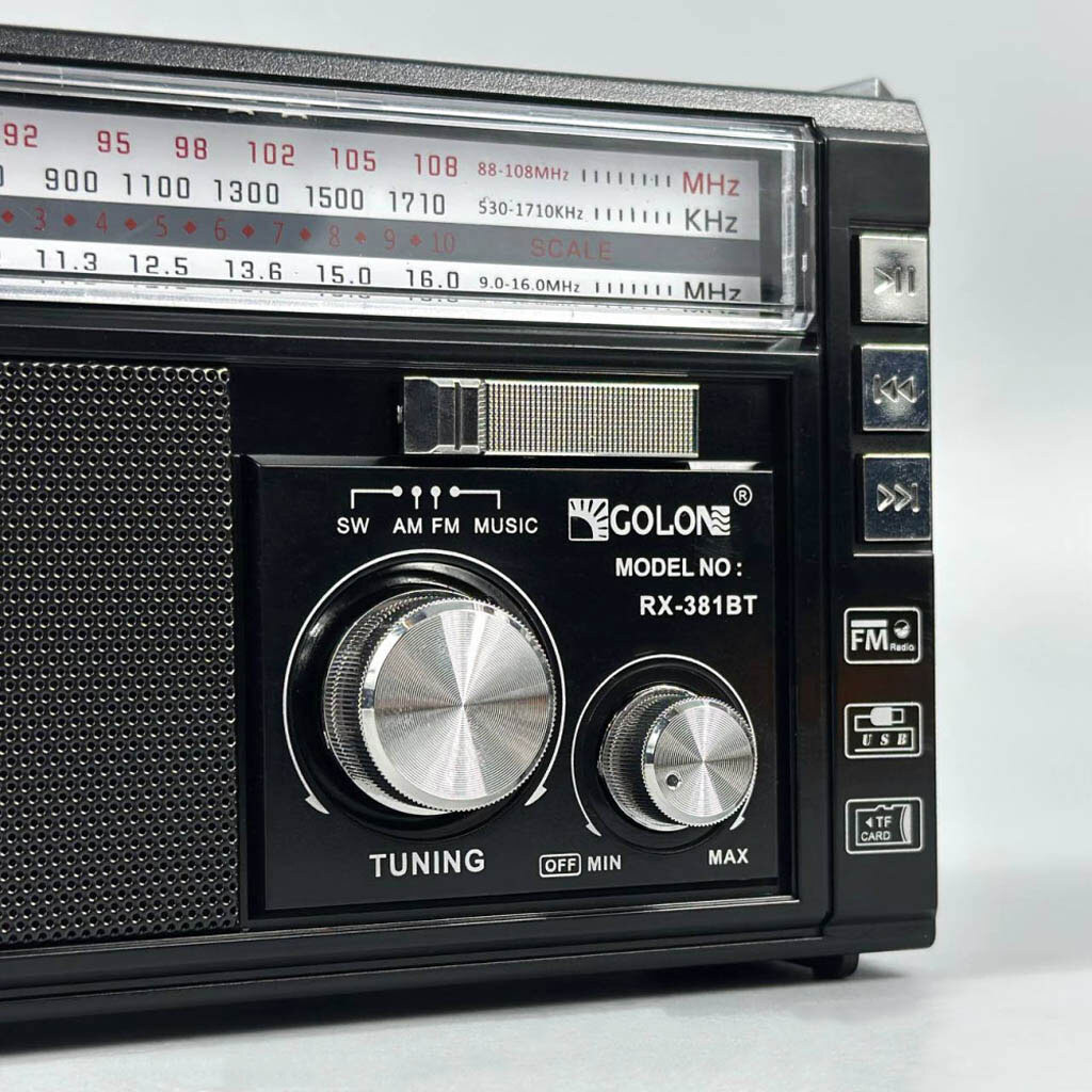 Радиоприемник Golon RX-381BT, Золотой - № 2 Радиоприемник Golon RX-381BT, Золотой - № 2