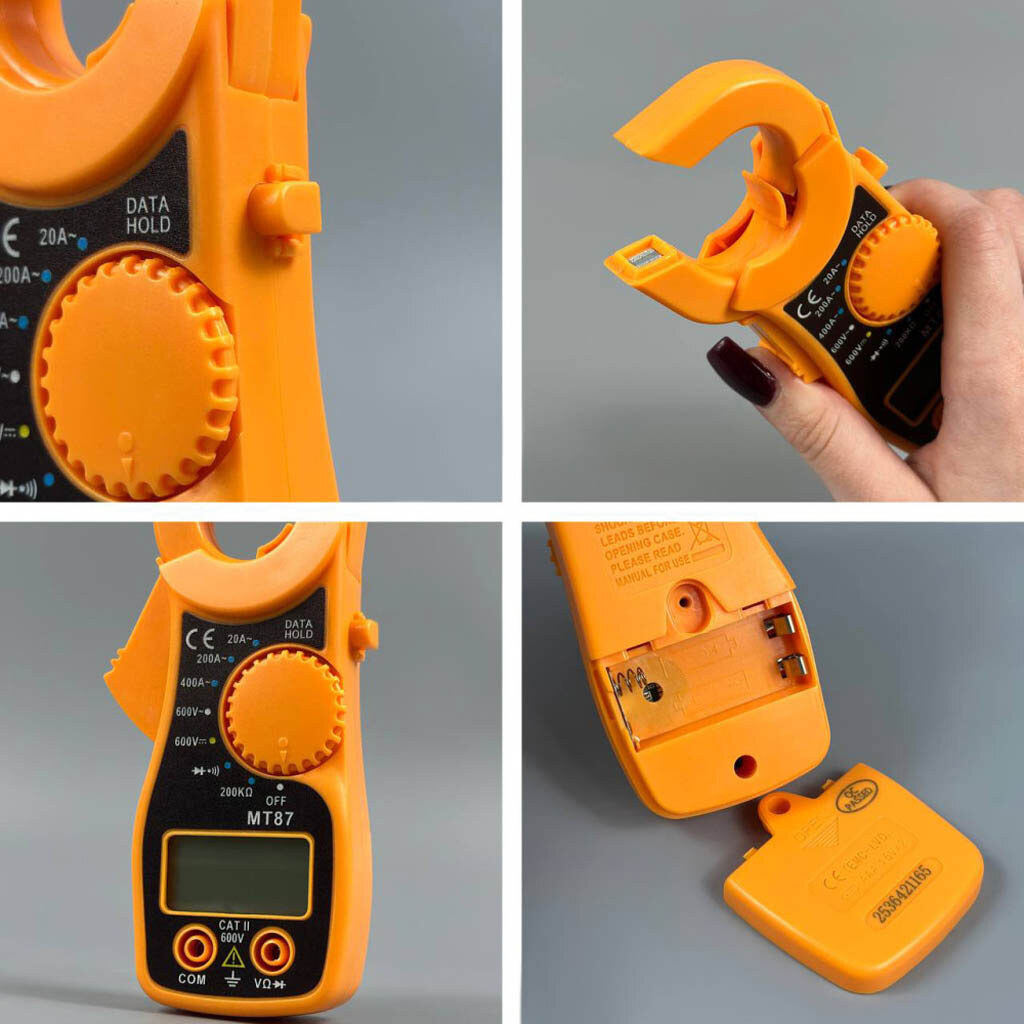 Цифровой мультиметр MT87, Черный - № 4 Цифровой мультиметр MT87, Черный - № 4