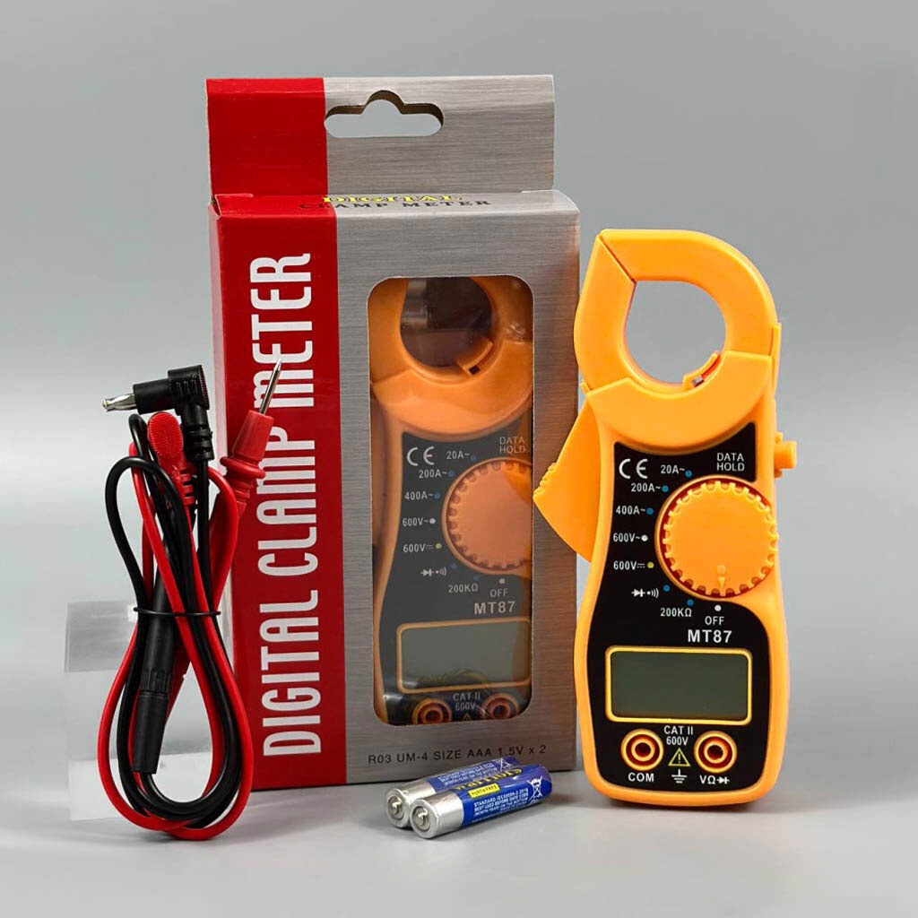 Цифровой мультиметр MT87, Черный - № 8 Цифровой мультиметр MT87, Черный - № 8