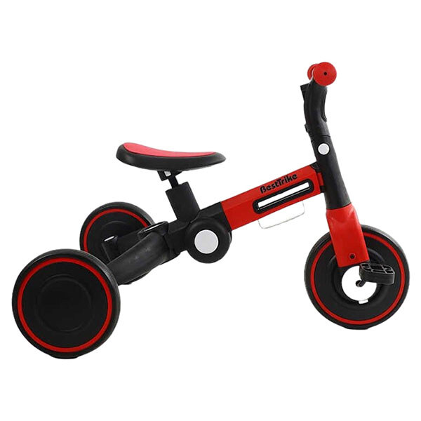 Велосипед 3-х колісний, колеса EVA переднє 8'', заднє 6'', нейлонова рама, трансформується у велобіг, підсвічування, в коробці, BestTrike - № 2 Велосипед 3-х колісний, колеса EVA переднє 8'', заднє 6'', нейлонова рама, трансформується у велобіг, підсвічування, в коробці, BestTrike - № 2