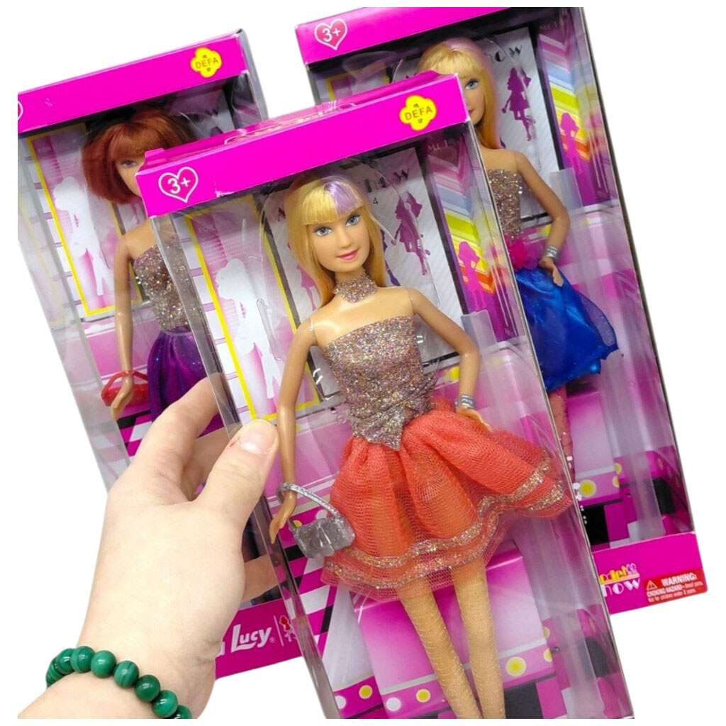 Кукла "Defa", с сумочкой в коробке, ВИД 3, Mic - № 2 Кукла "Defa", с сумочкой в коробке, ВИД 3, Mic - № 2