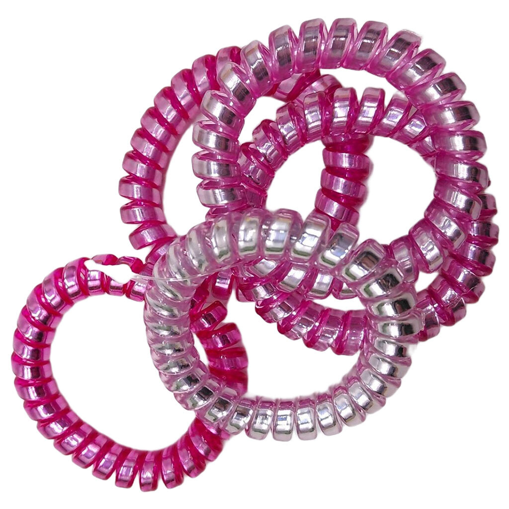 Резинка пружинка для волос "Градиент", 5 штук в наборе, Mic - № 1 Резинка пружинка для волос "Градиент", 5 штук в наборе, Mic - № 1