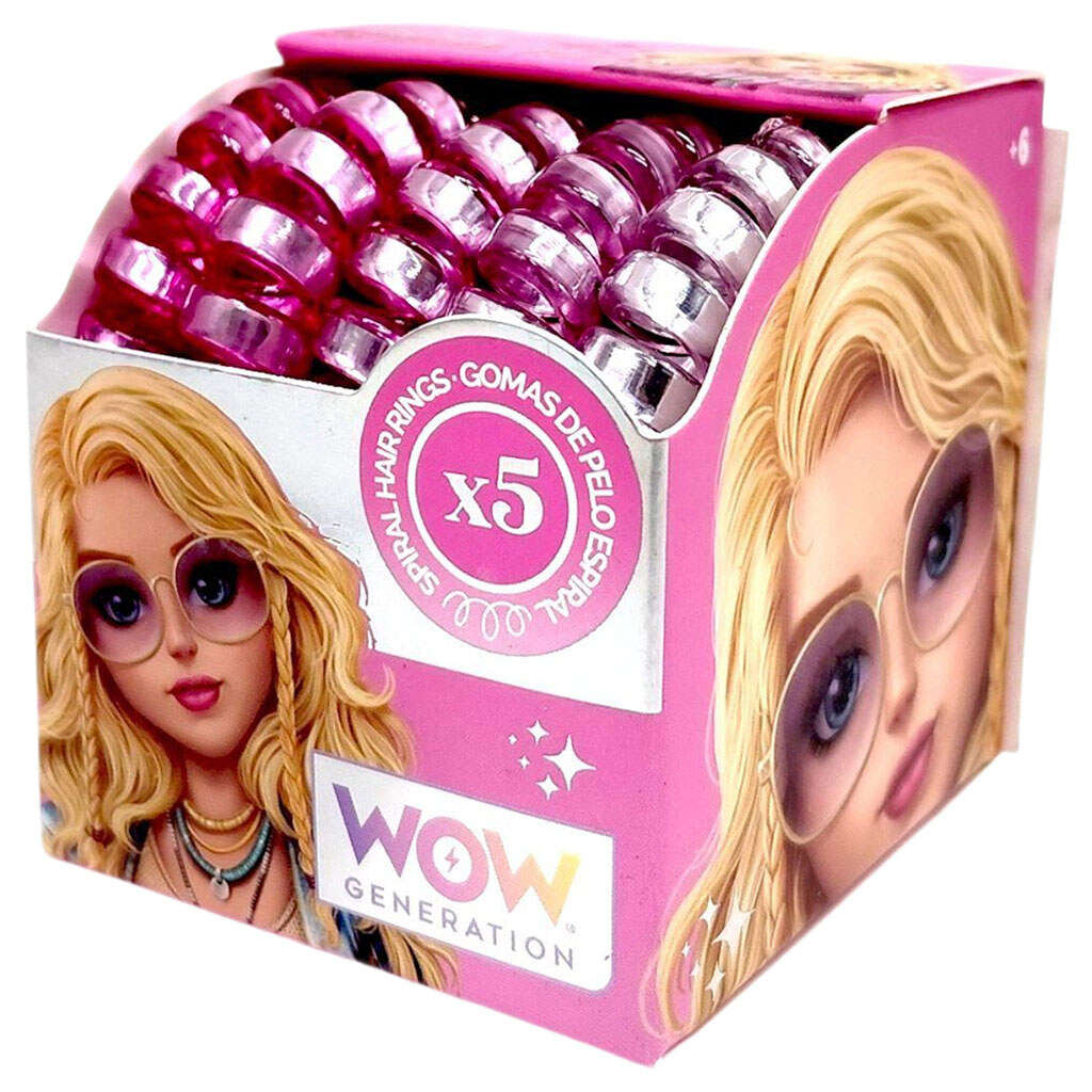 Резинка пружинка для волос "Градиент", 5 штук в наборе, Mic - № 2 Резинка пружинка для волос "Градиент", 5 штук в наборе, Mic - № 2