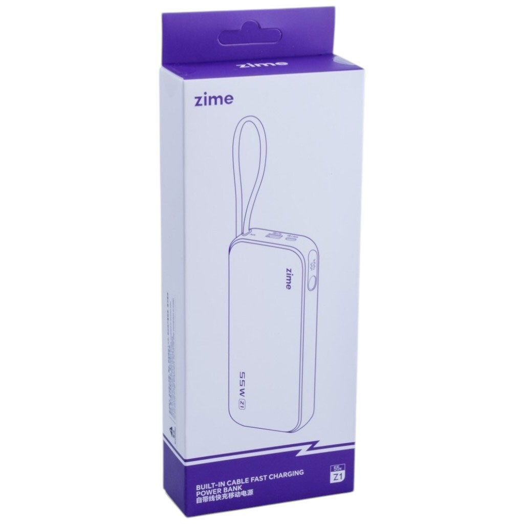 Портативная батарея (Power Bank) Z1, 20000 mAh, Черный - № 4 Портативная батарея (Power Bank) Z1, 20000 mAh, Черный - № 4