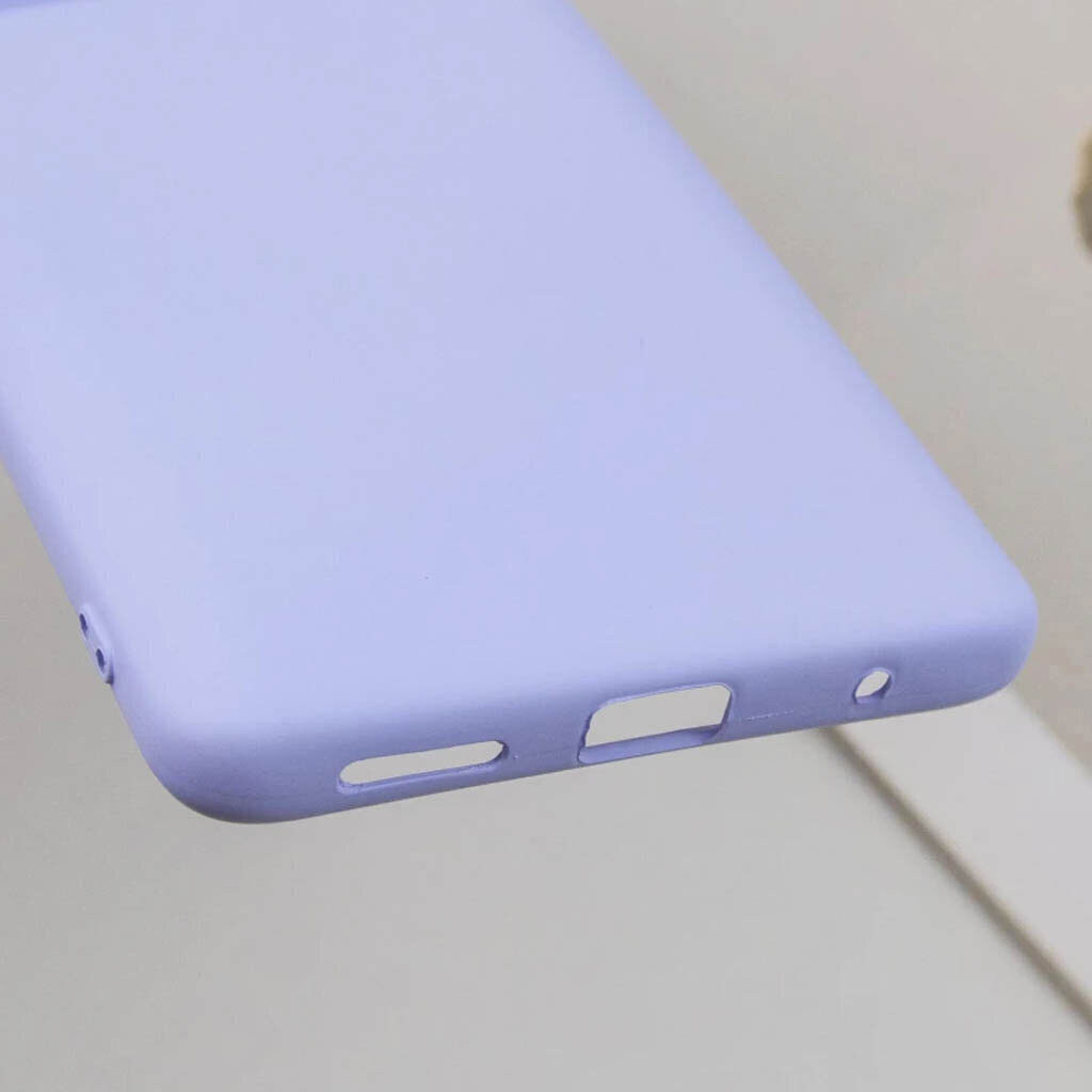 Чехол (накладка) Motorola XT2235 Moto G32, GETMAN Liquid Silk, Light Purple, Сиреневый - № 4 Чехол (накладка) Motorola XT2235 Moto G32, GETMAN Liquid Silk, Light Purple, Сиреневый - № 4