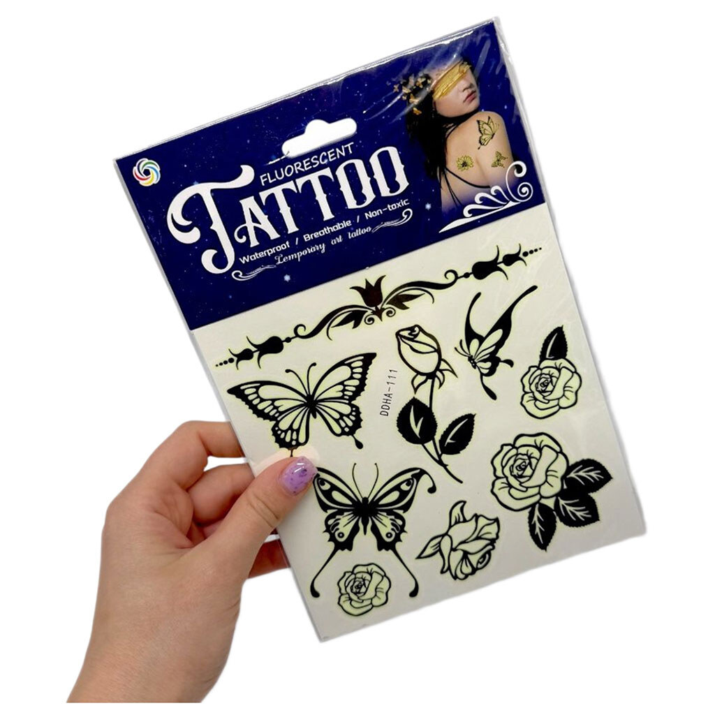 Временное тату люминосцентное, Mic - № 2 Временное тату люминосцентное, Mic - № 2