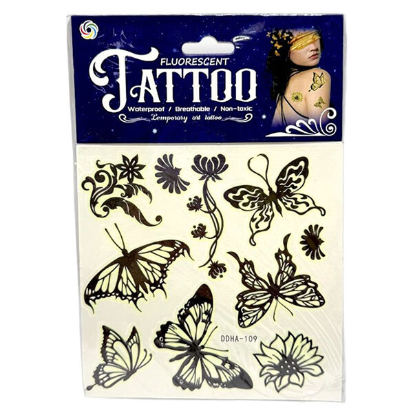 Временное тату люминосцентное, Mic - № 1 Временное тату люминосцентное, Mic - № 1