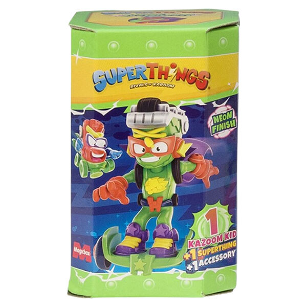 Игровой набор серии "Neon Power: КАЗУМ-КИД", Superthings - № 2 Игровой набор серии "Neon Power: КАЗУМ-КИД", Superthings - № 2