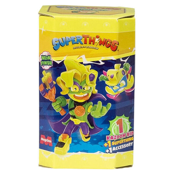 Игровой набор серии "Neon Power: КАЗУМ-КИД", Superthings - № 2 Игровой набор серии "Neon Power: КАЗУМ-КИД", Superthings - № 2