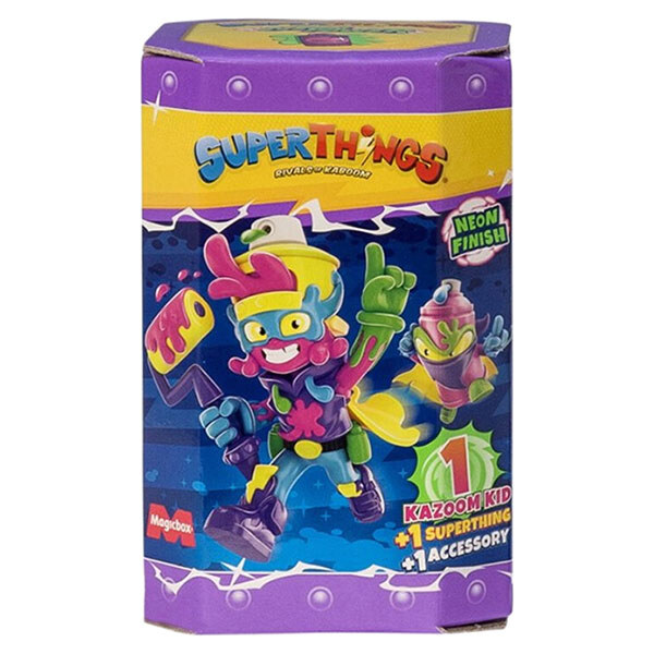 Игровой набор серии "Neon Power: КАЗУМ-КИД", Superthings - № 2 Игровой набор серии "Neon Power: КАЗУМ-КИД", Superthings - № 2