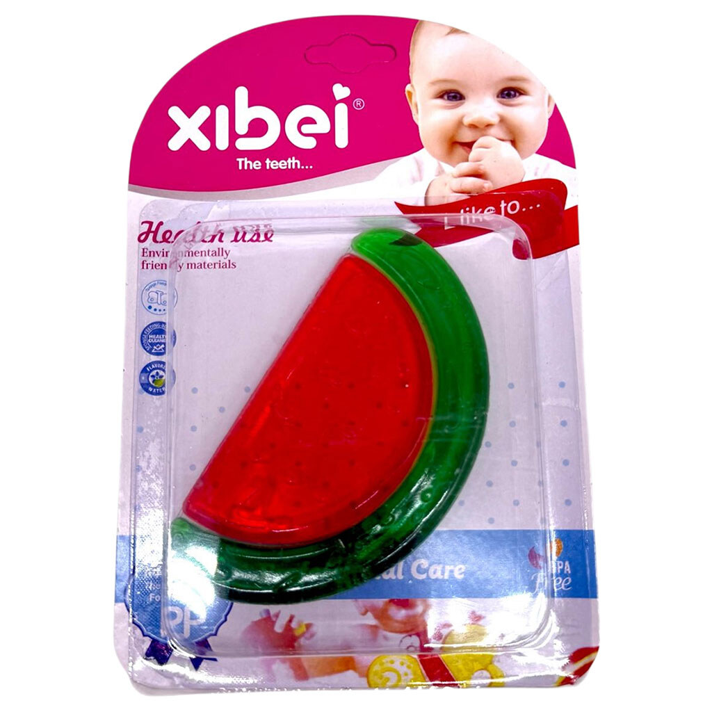 Прорезыватель с водой "АРБУЗ", Xibei - № 1 Прорезыватель с водой "АРБУЗ", Xibei - № 1