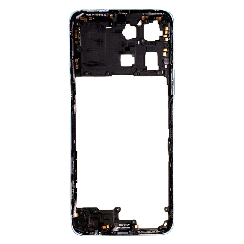 Средняя часть Huawei Honor X6a, Голубой - № 1 Средняя часть Huawei Honor X6a, Голубой - № 1