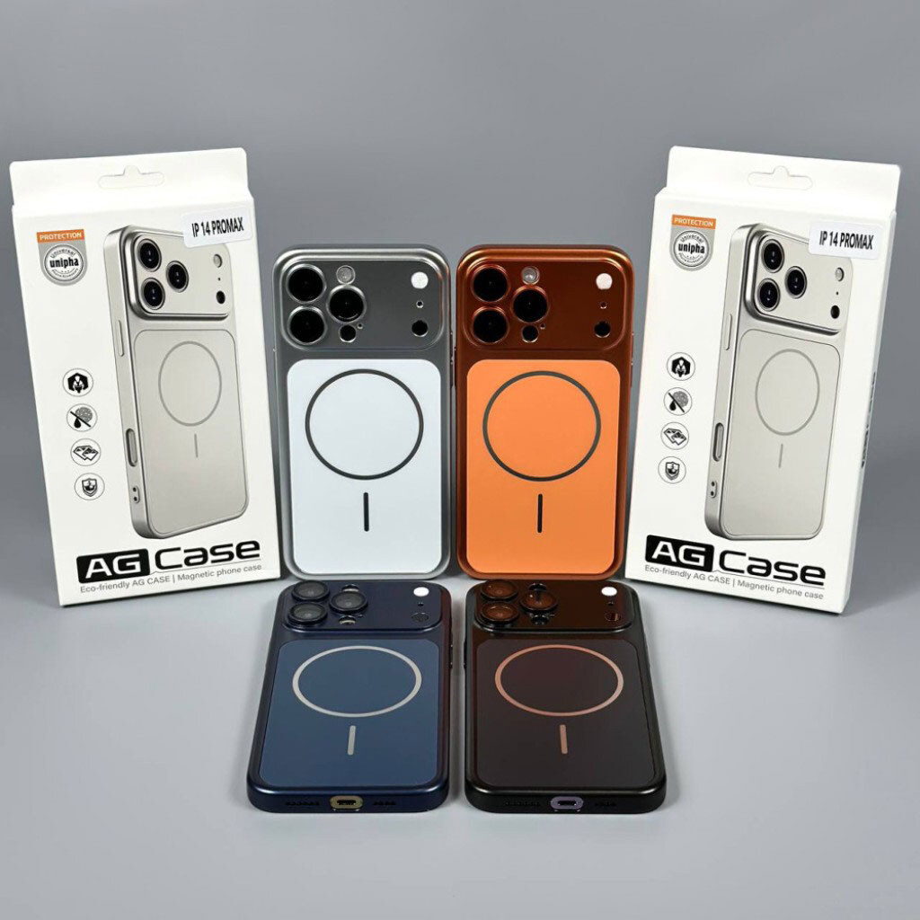 Чехол (накладка) Apple iPhone 15 Pro, AG Case, MagSafe, Черный - № 2 Чехол (накладка) Apple iPhone 15 Pro, AG Case, MagSafe, Черный - № 2