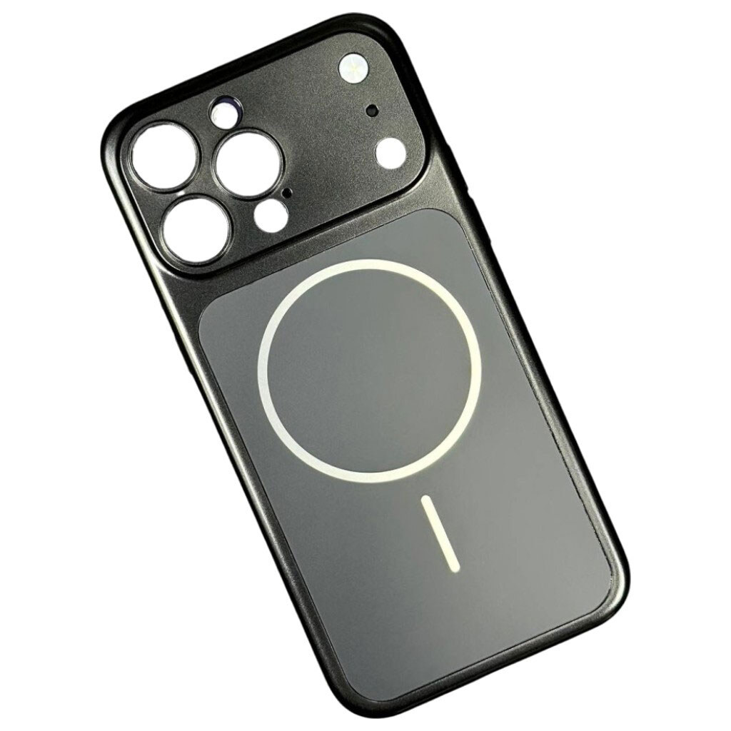 Чехол (накладка) Apple iPhone 17 Pro, AG Case, MagSafe, Черный - № 1 Чехол (накладка) Apple iPhone 17 Pro, AG Case, MagSafe, Черный - № 1