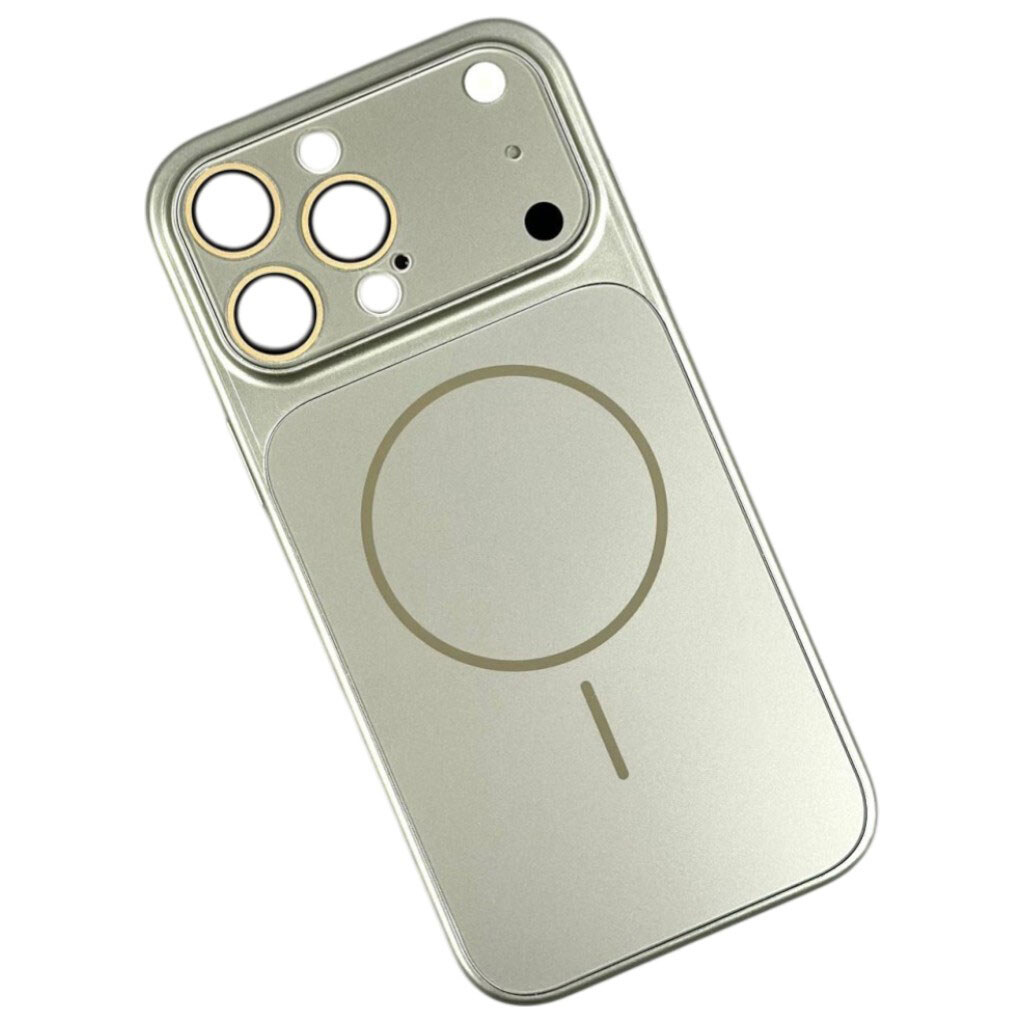 Чохол (накладка) Apple iPhone 15 Pro, AG Glass Slim Fit, Pale Olive, MagSafe, Оливковий - № 1 Чохол (накладка) Apple iPhone 15 Pro, AG Glass Slim Fit, Pale Olive, MagSafe, Оливковий - № 1