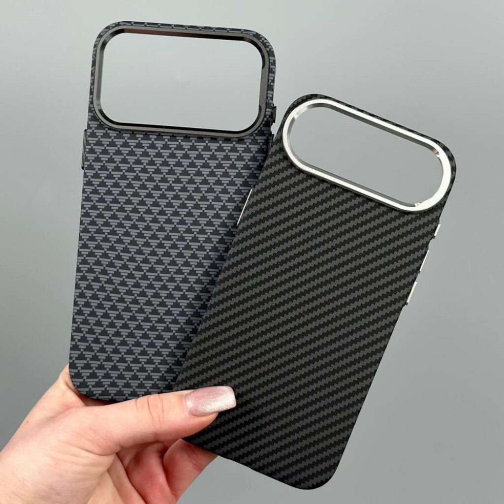 Чехол (накладка) Apple iPhone 17 Pro Max, Elite Carbon Matte Box, MagSafe, Black Pixels, Рисунок - № 7 Чехол (накладка) Apple iPhone 17 Pro Max, Elite Carbon Matte Box, MagSafe, Black Pixels, Рисунок - № 7