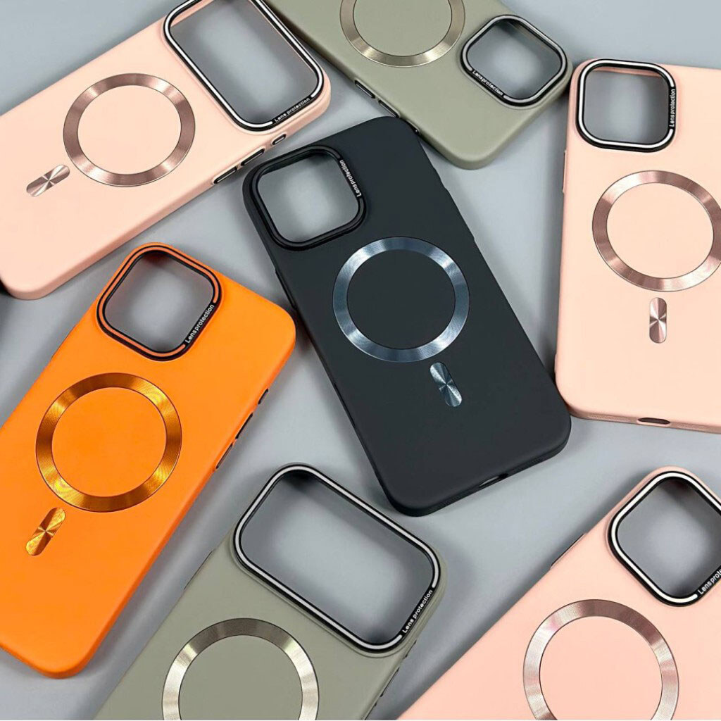 Чехол (накладка) Apple iPhone 11, Soft Lens Protection, MagSafe, Розовый - № 10 Чехол (накладка) Apple iPhone 11, Soft Lens Protection, MagSafe, Розовый - № 10