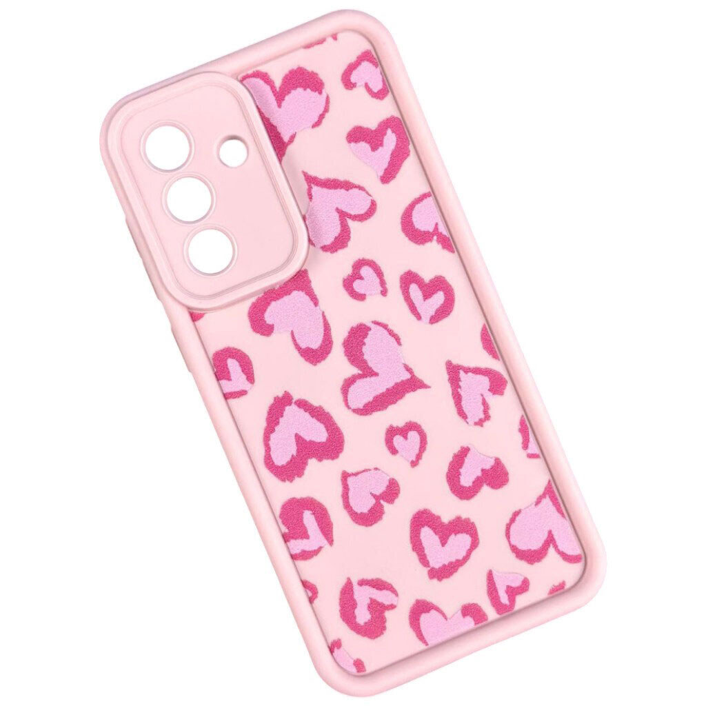 Чехол (накладка) Samsung A355 Galaxy A35 / A356 Galaxy A35 5G, Shock Sides Resistant, Pink Hearts, Рисунок - № 1 Чехол (накладка) Samsung A355 Galaxy A35 / A356 Galaxy A35 5G, Shock Sides Resistant, Pink Hearts, Рисунок - № 1